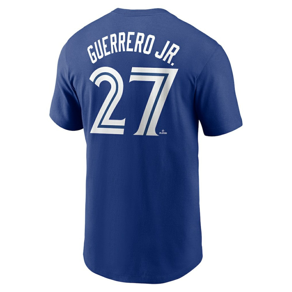 MLB Vladimir Guerrero Jr. Toronto Blue Jays Nike Fuse Name & Number T-Shirt