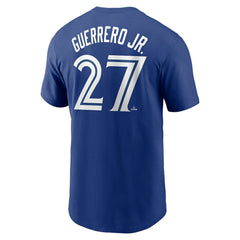 MLB Vladimir Guerrero Jr. Toronto Blue Jays Nike Fuse Name & Number T-Shirt