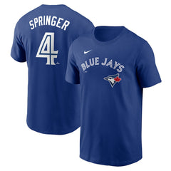 MLB George Springer Toronto Blue Jays Nike Fuse Name & Number T-Shirt