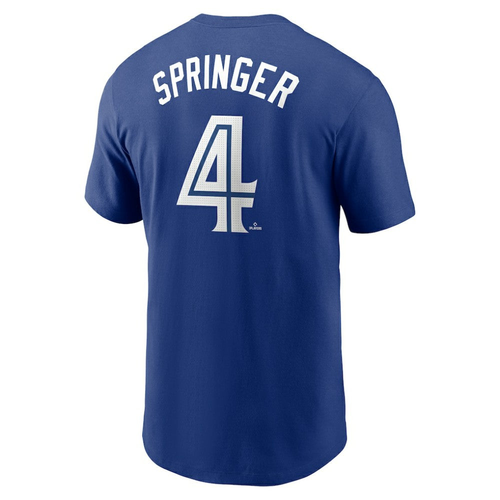 MLB George Springer Toronto Blue Jays Nike Fuse Name & Number T-Shirt