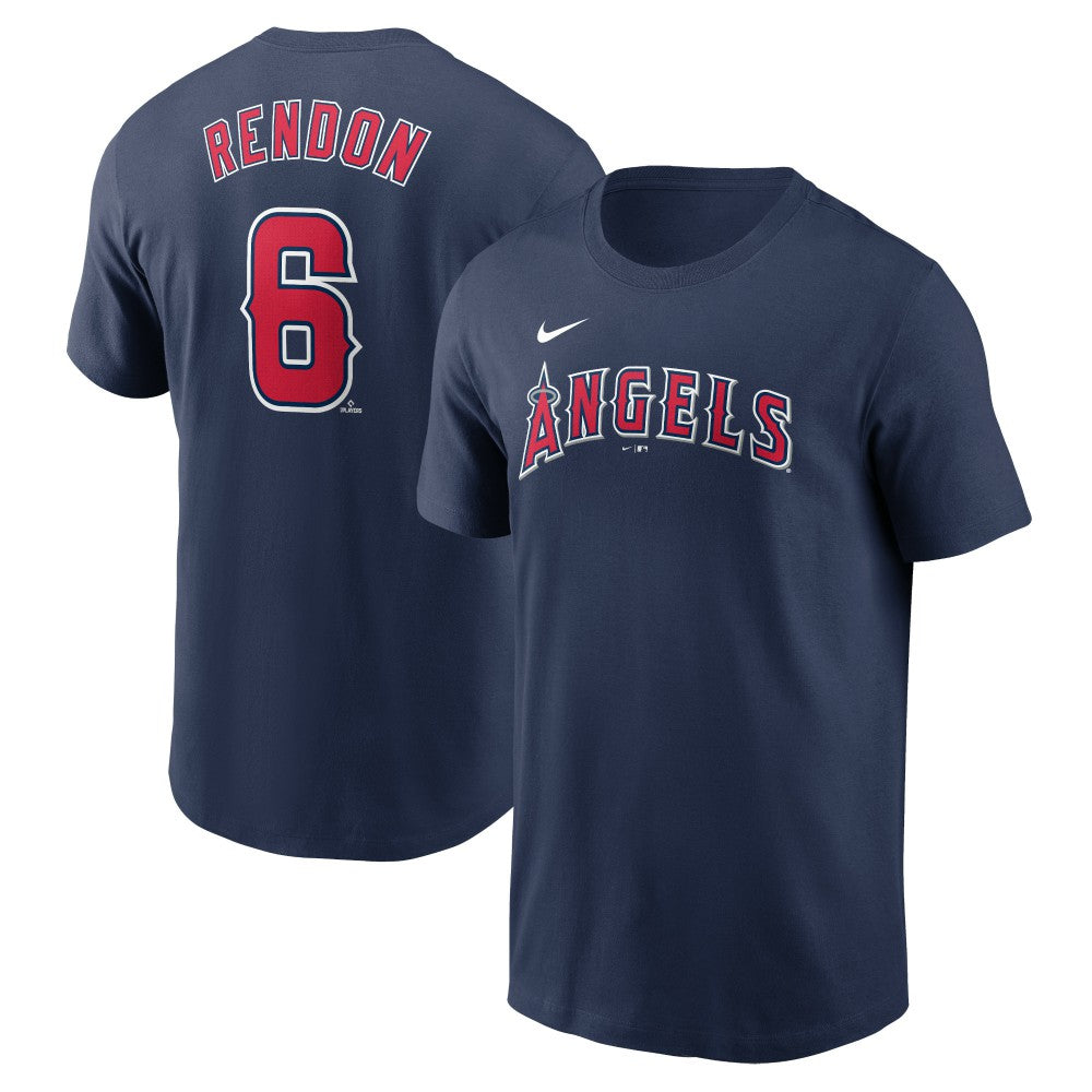 MLB Anthony Rendon Los Angeles Angels Nike Fuse Name & Number T-Shirt