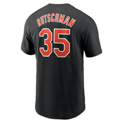 MLB Adley Rutschman Baltimore Orioles Nike Fuse Name & Number T-Shirt