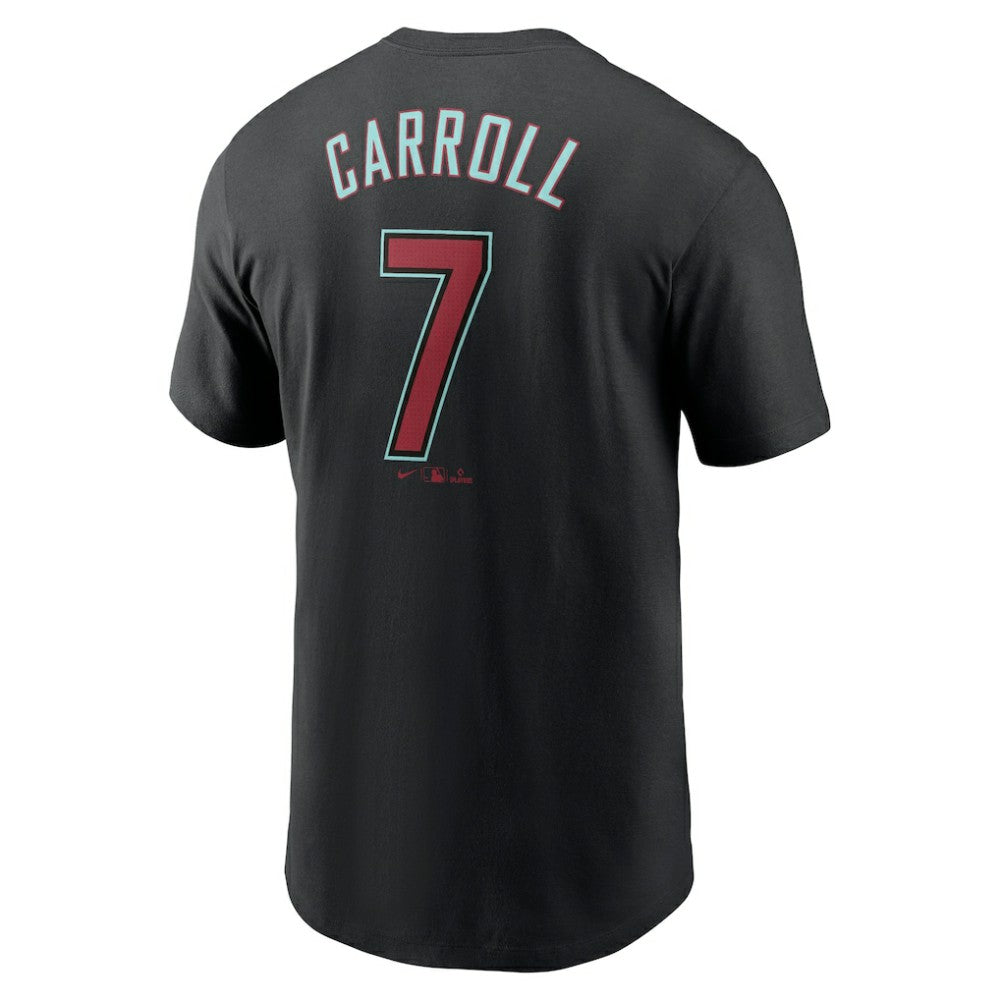 MLB Corbin Carroll Arizona Diamondbacks Nike Fuse Name & Number T-Shirt