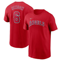 MLB Anthony Rendon Los Angeles Angels Nike Fuse Name & Number T-Shirt