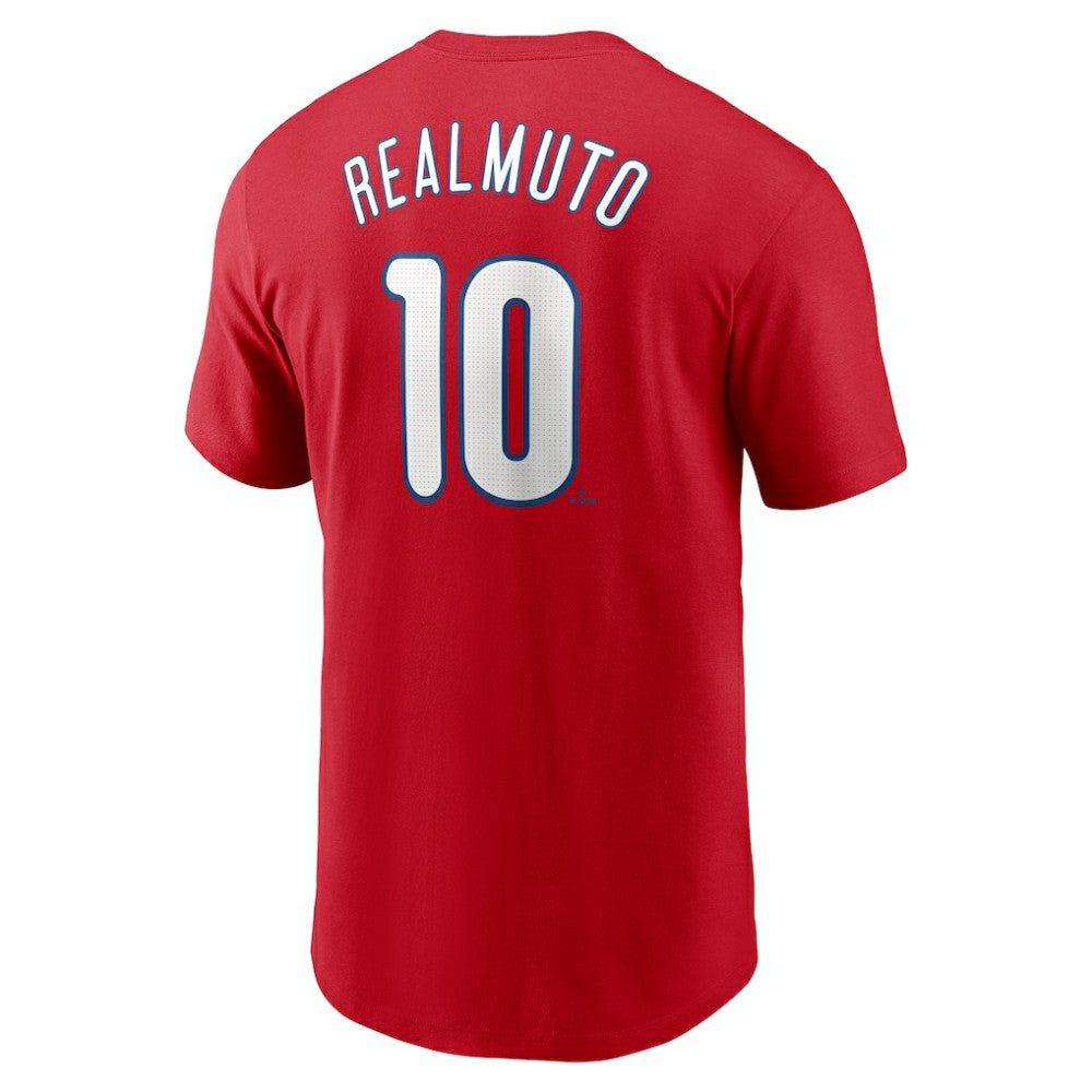 MLB J.T. Realmuto Philadelphia Phillies Nike Fuse Name & Number T-Shirt