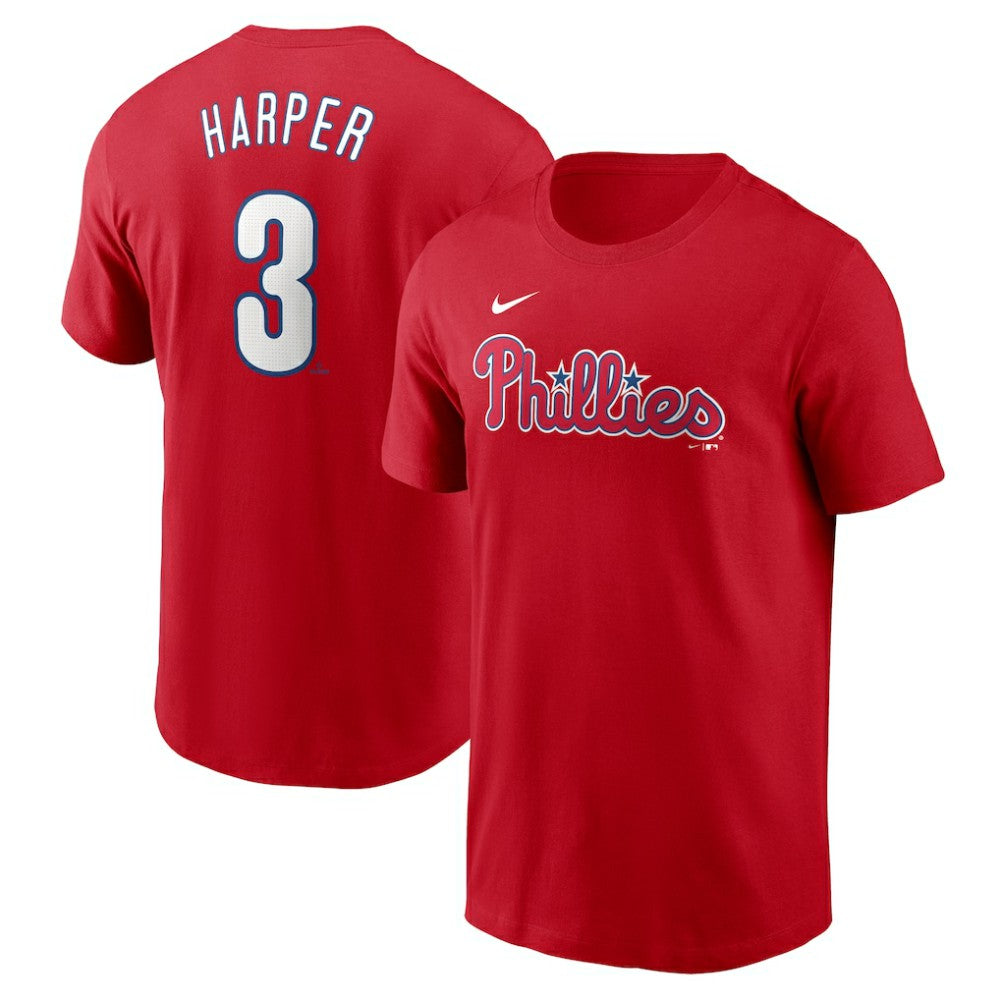 MLB Bryce Harper Philadelphia Phillies Nike Fuse Name & Number T-Shirt