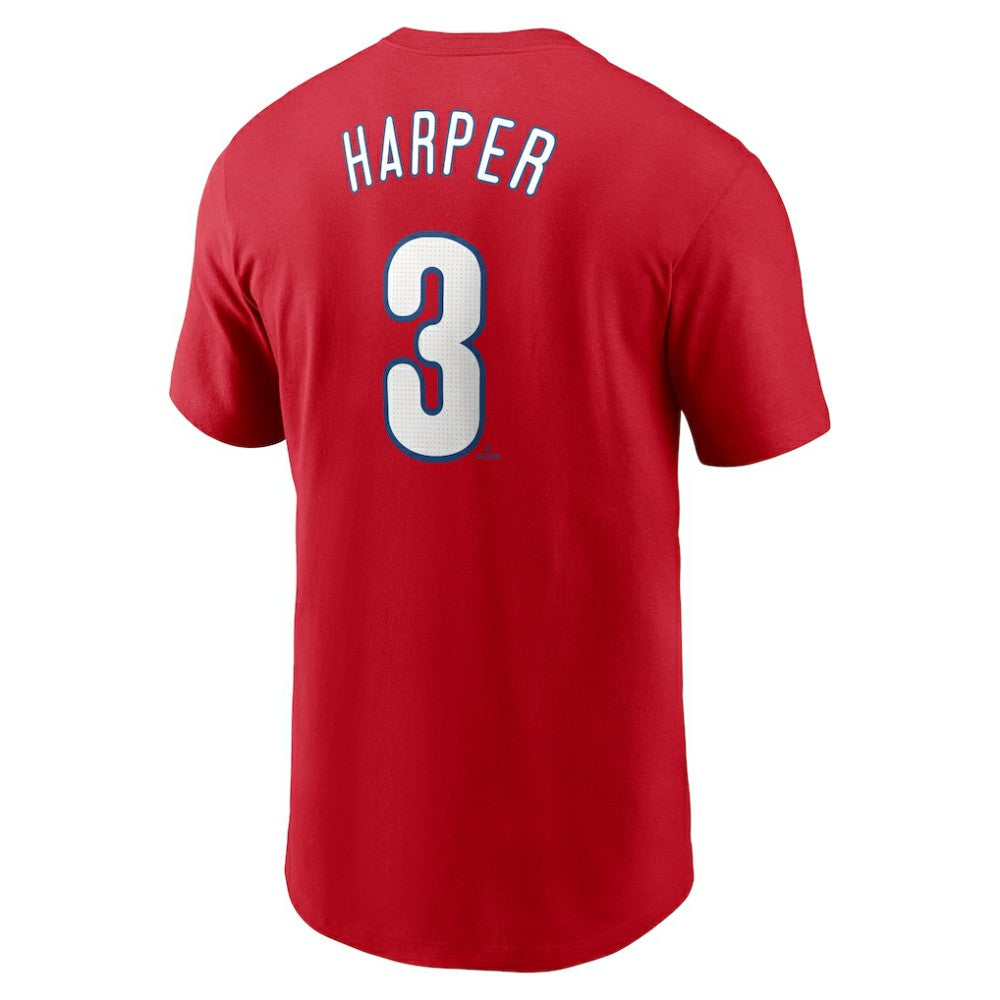 MLB Bryce Harper Philadelphia Phillies Nike Fuse Name & Number T-Shirt