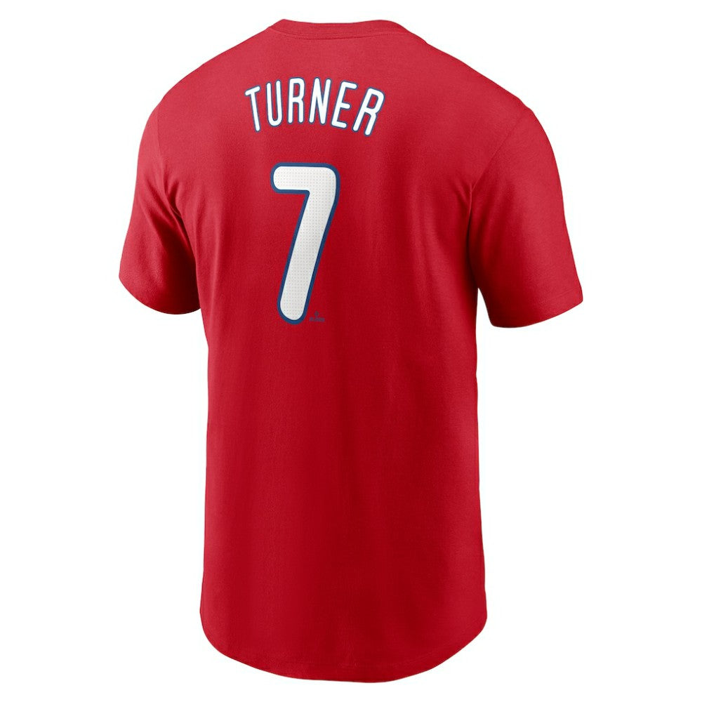 MLB Trea Turner Philadelphia Phillies Nike Fuse Name & Number T-Shirt