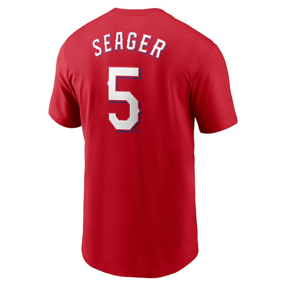 MLB Corey Seager Texas Rangers Nike Fuse Name & Number T-Shirt