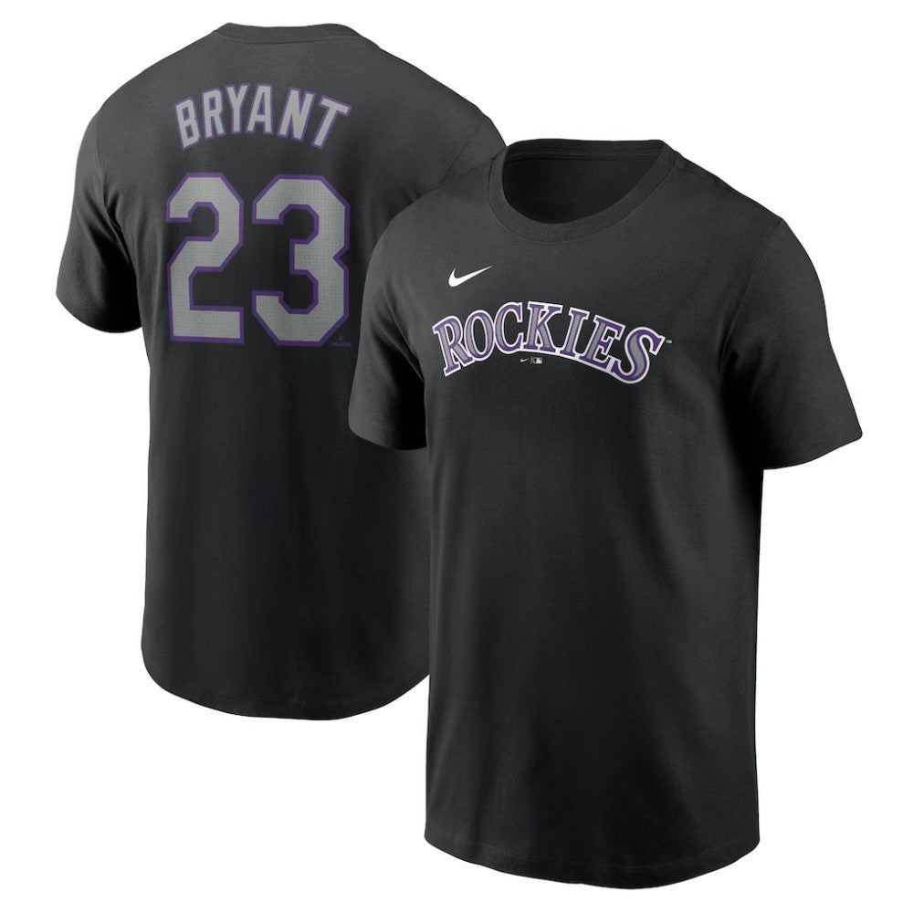 MLB Kris Bryant Colorado Rockies Nike Fuse Name & Number T-Shirt