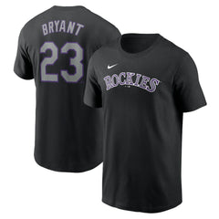 MLB Kris Bryant Colorado Rockies Nike Fuse Name & Number T-Shirt