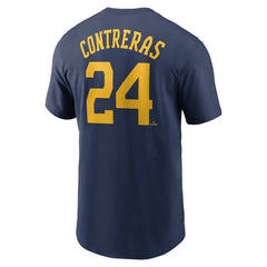 MLB William Contreras Milwaukee Brewers Nike Fuse Name & Number T-Shirt