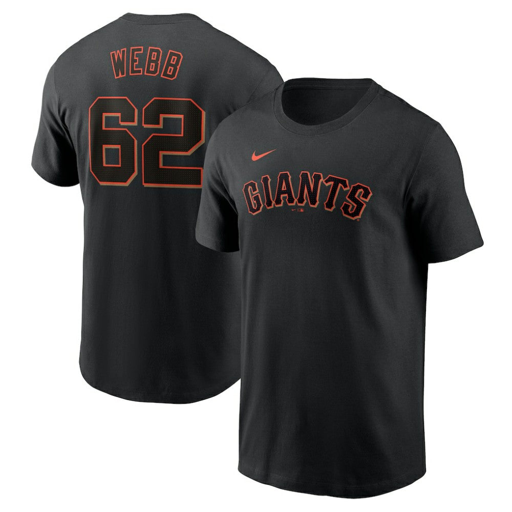 MLB Logan Webb San Francisco Giants Nike Fuse Name & Number T-Shirt
