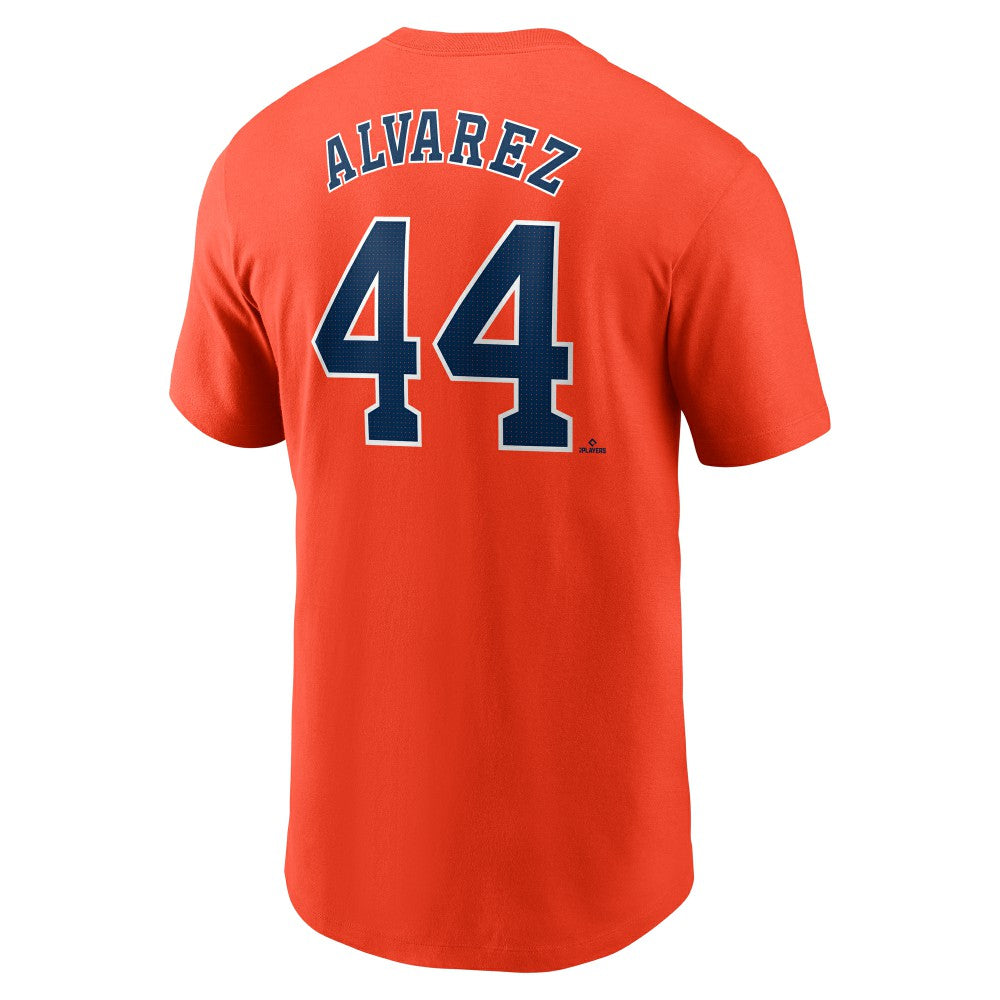 MLB Yordan Alvarez Houston Astros Nike Fuse Name & Number T-Shirt
