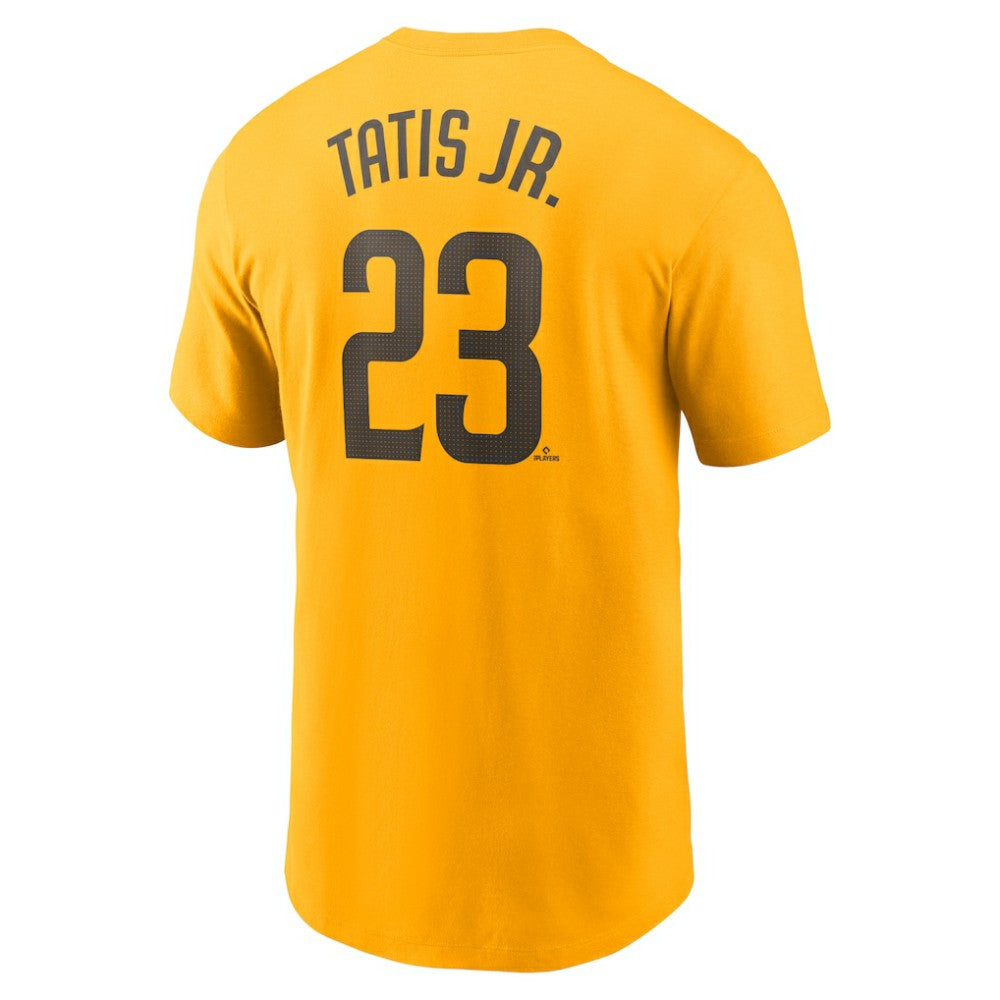 MLB Fernando Tatis Jr. San Diego Padres Nike Fuse Name & Number T-Shirt