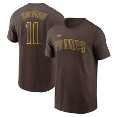 MLB Yu Darvish San Diego Padres Nike Fuse Name & Number T-Shirt