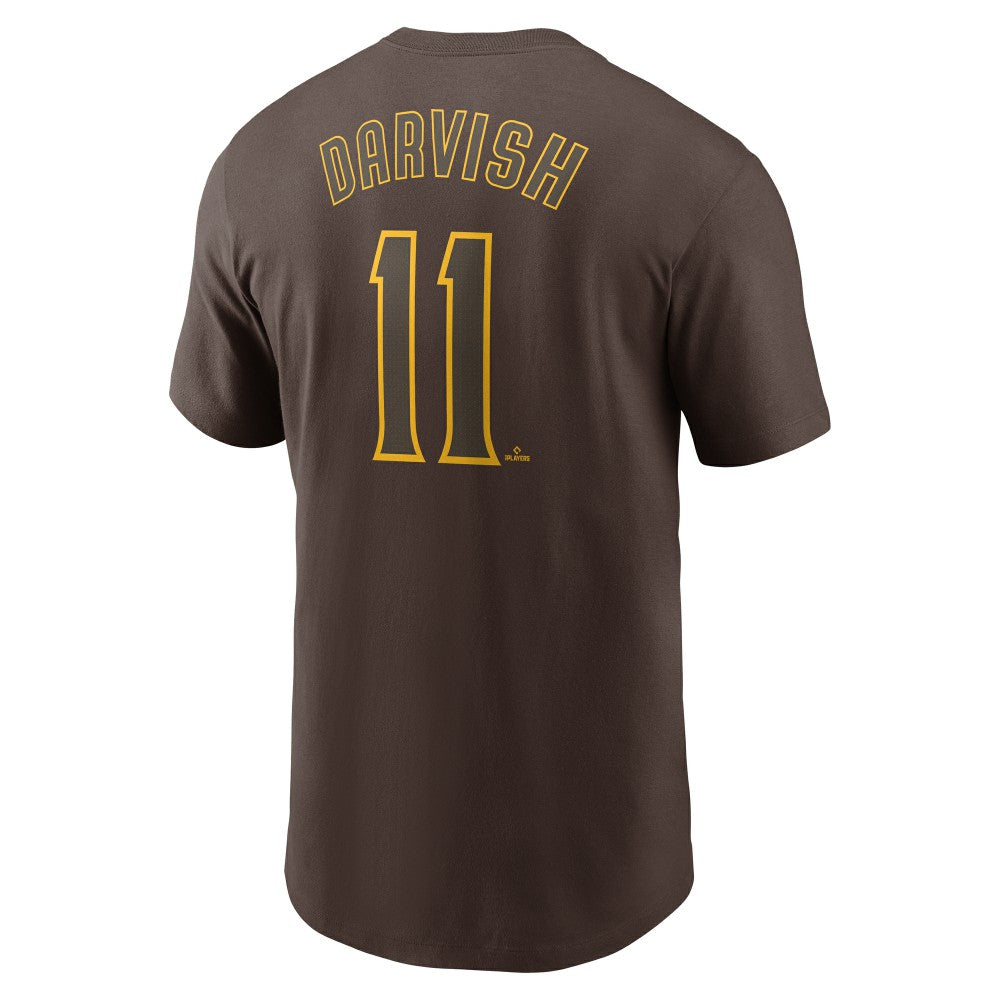 MLB Yu Darvish San Diego Padres Nike Fuse Name & Number T-Shirt