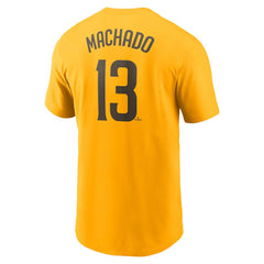 MLB Manny Machado San Diego Padres Nike Fuse Name & Number T-Shirt