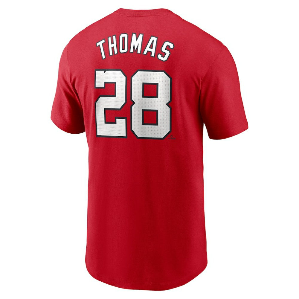 MLB Lane Thomas Washington Nationals Nike Fuse Name & Number T-Shirt