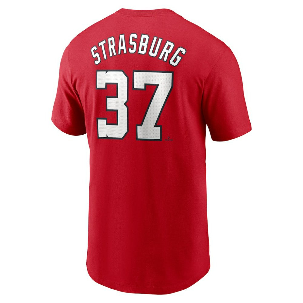 MLB Stephen Strasburg Washington Nationals Nike Fuse Name & Number T-Shirt