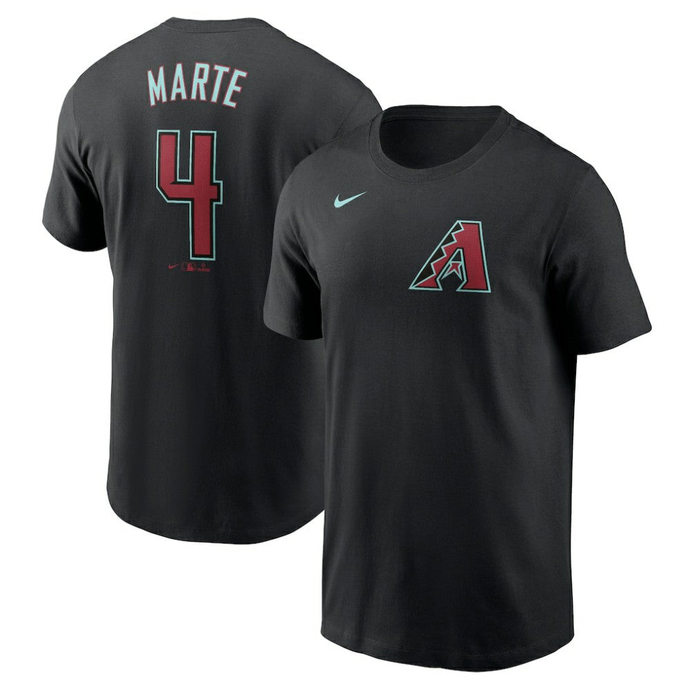 MLB Ketel Marte Arizona Diamondbacks Nike Fuse Name & Number T-Shirt