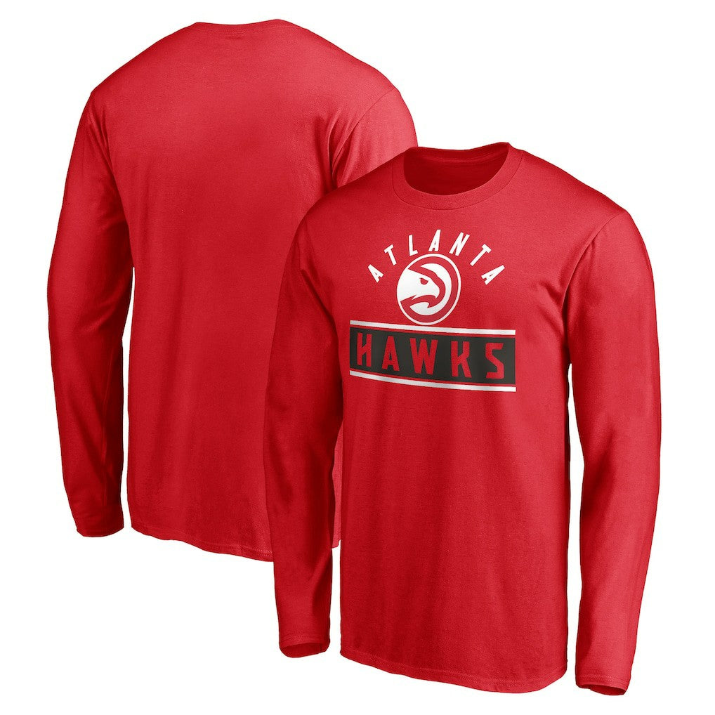 NBA Atlanta Hawks Team Arch Knockout Long Sleeve T-Shirt