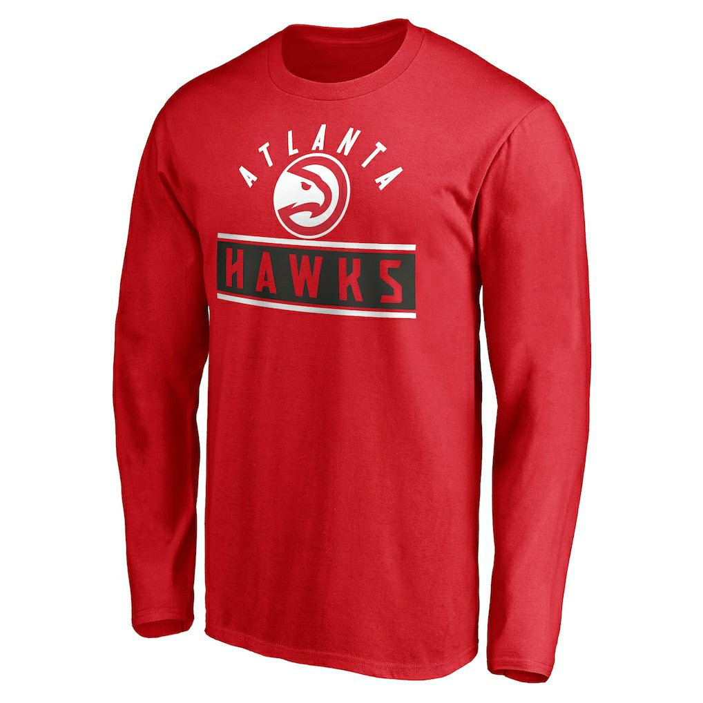 NBA Atlanta Hawks Team Arch Knockout Long Sleeve T-Shirt