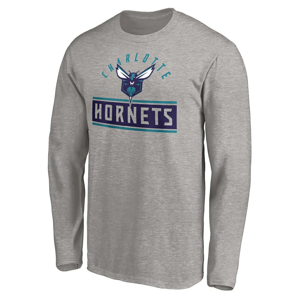 NBA Charlotte Hornets Team Arch Knockout Long Sleeve T-Shirt