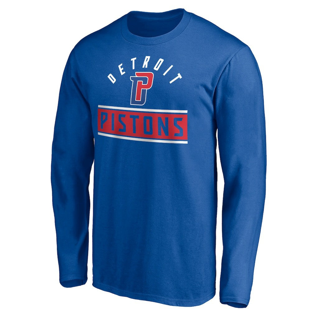 NBA Detroit Pistons Team Arch Knockout Long Sleeve T-Shirt sale