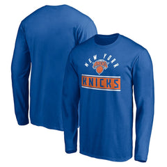 NBA New York Knicks Team Arch Knockout Long Sleeve T-Shirt