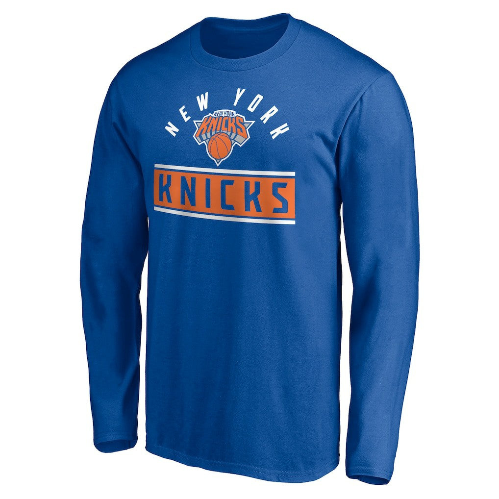 NBA New York Knicks Team Arch Knockout Long Sleeve T-Shirt