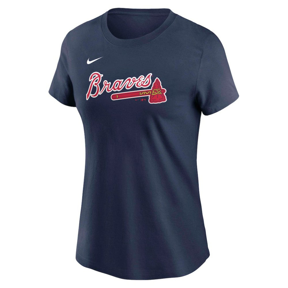 MLB Matt Olson Atlanta Braves Nike Women's Cooperstown Collection Fuse Name & Number T-Shirt