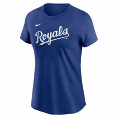 MLB Bobby Witt Jr. Kansas City Royals Nike Women's Cooperstown Collection Fuse Name & Number T-Shirt
