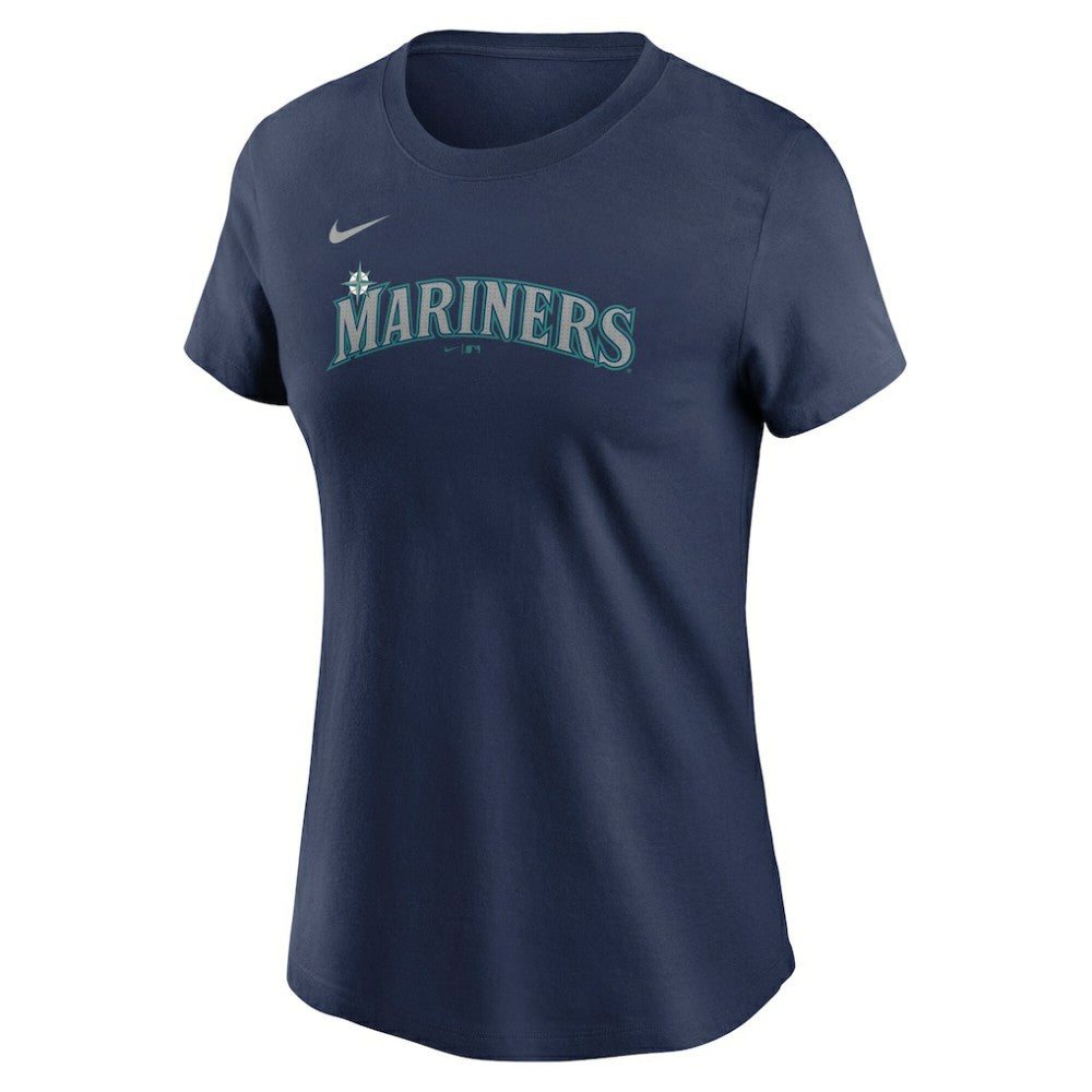 MLB Julio Rodriguez Seattle Mariners Nike Women's Cooperstown Collection Fuse Name & Number T-Shirt
