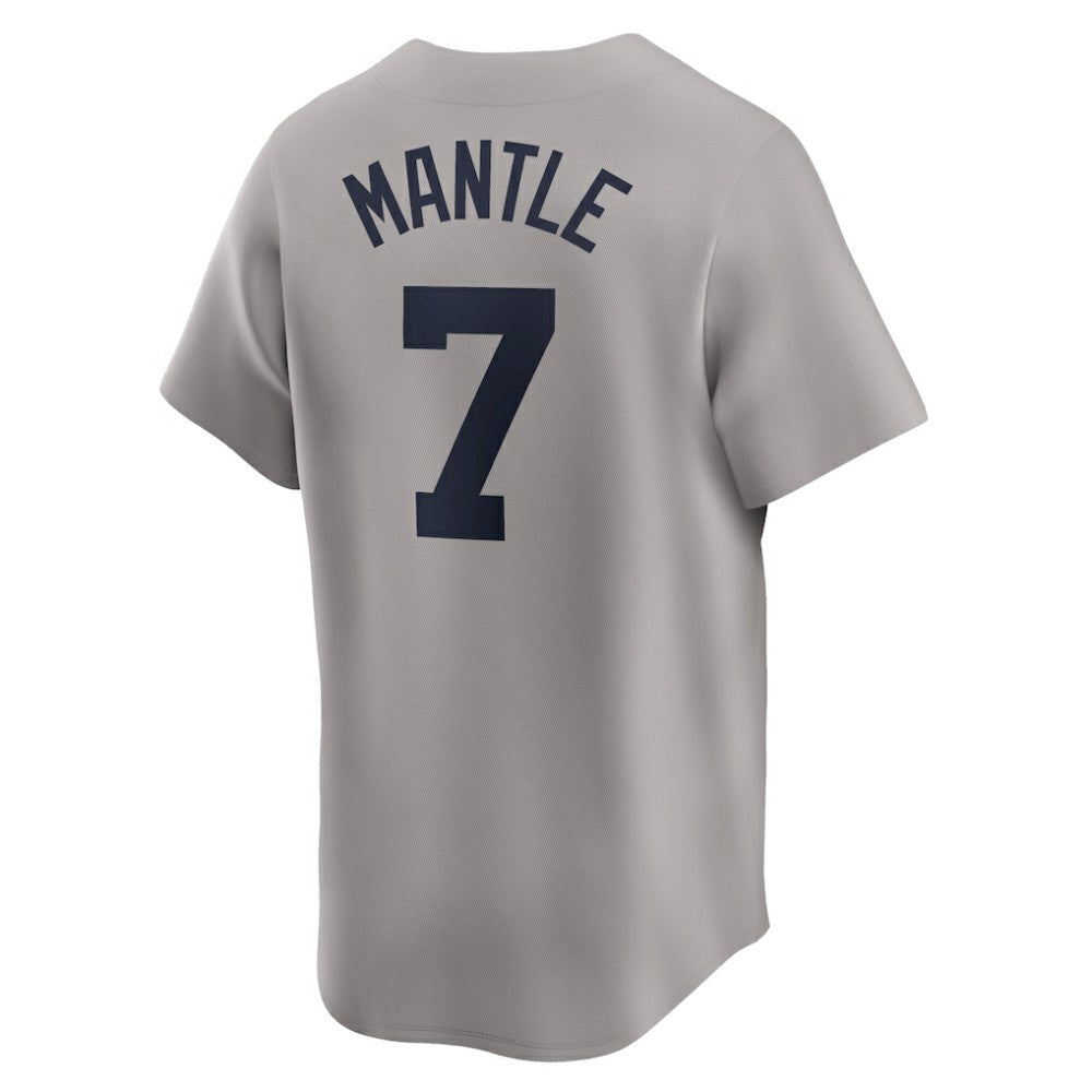 MLB Mickey Mantle New York Yankees Nike Throwback Cooperstown Collection Limited Jersey