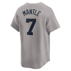 MLB Mickey Mantle New York Yankees Nike Throwback Cooperstown Collection Limited Jersey