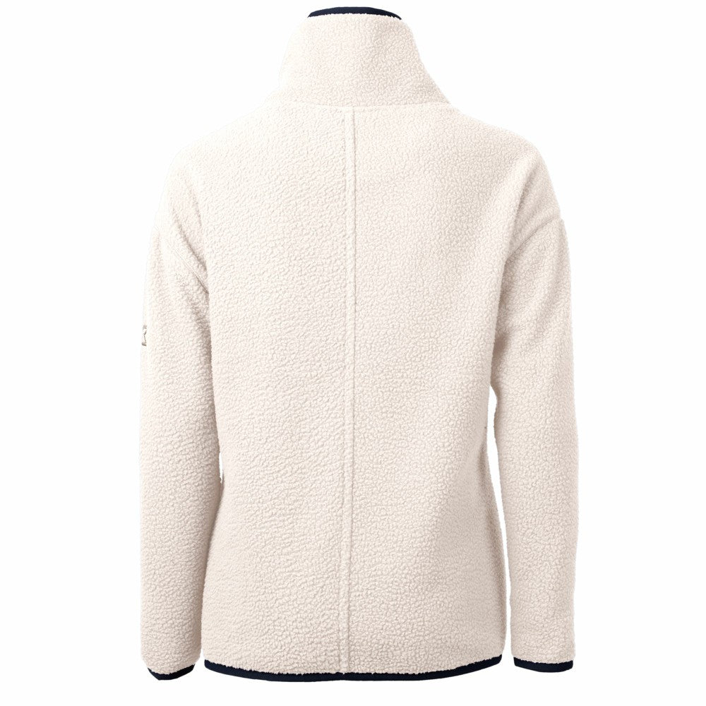 MLB Kansas City Royals Cutter & Buck Women's City Connect Cascade Eco Sherpa Fleece Half-Zip Pullover Jacket