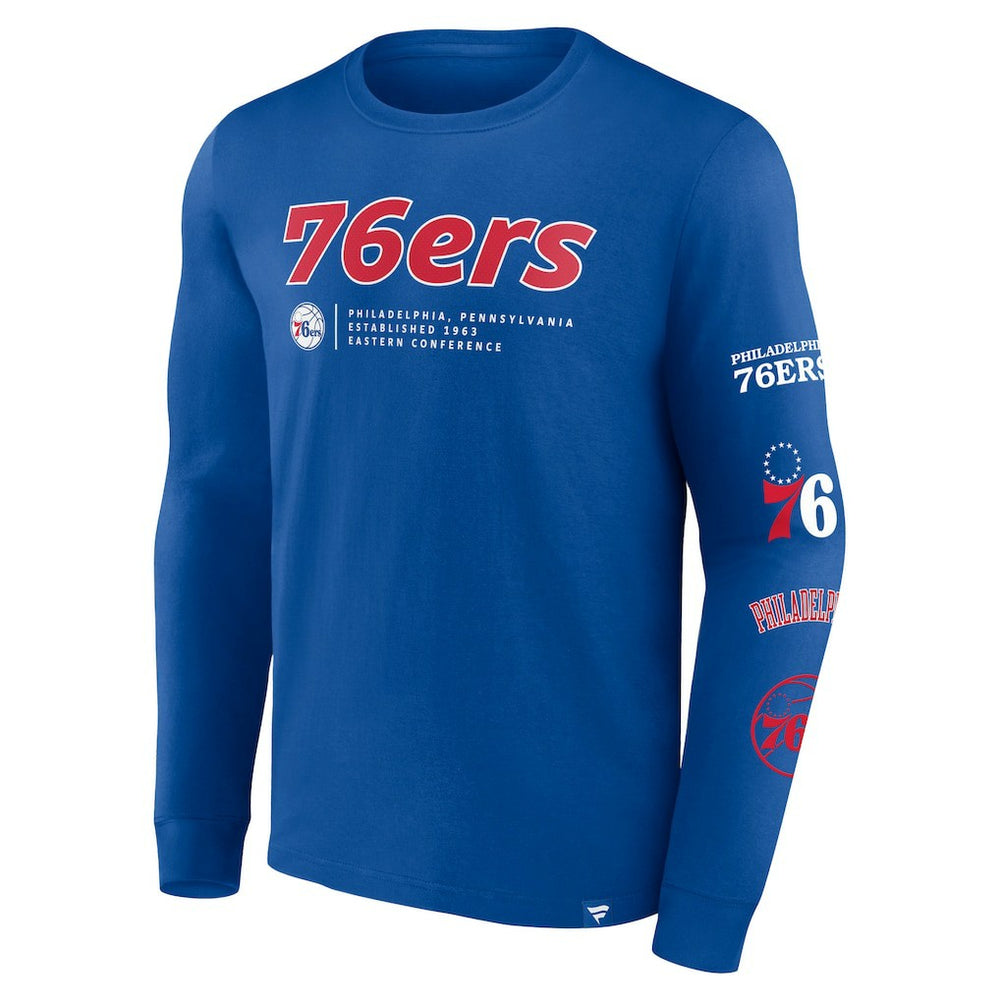 NBA Philadelphia 76ers Baseline Long Sleeve T-Shirt