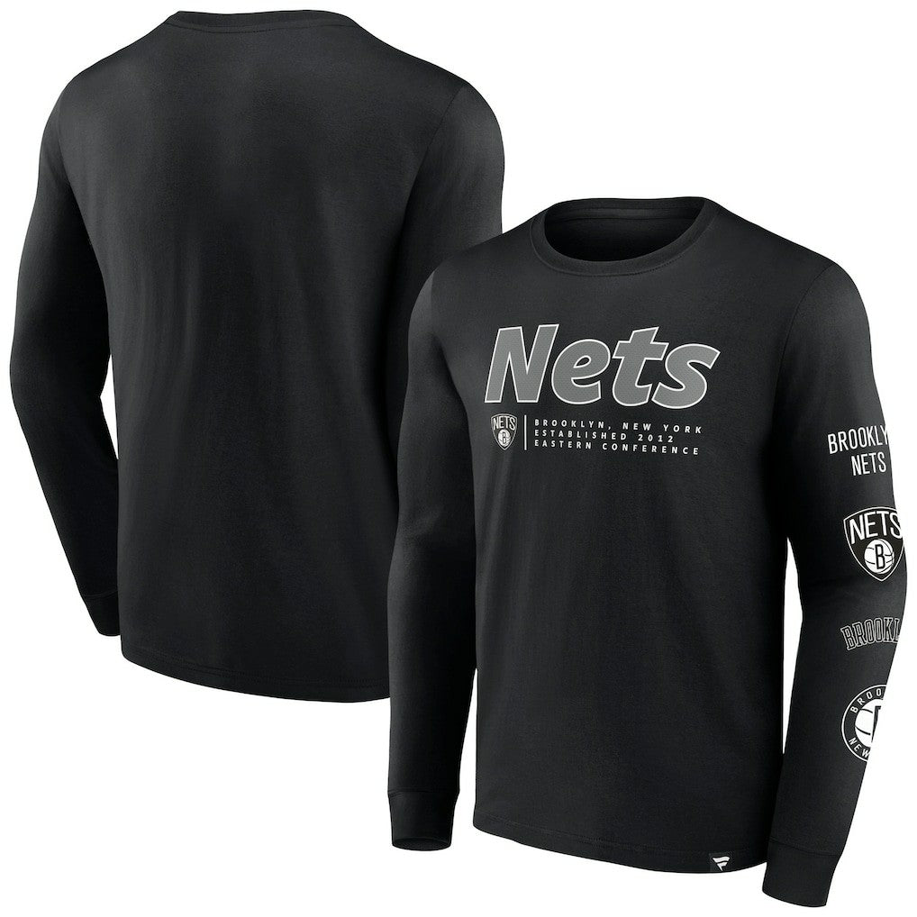 NBA Brooklyn Nets Baseline Long Sleeve T-Shirt