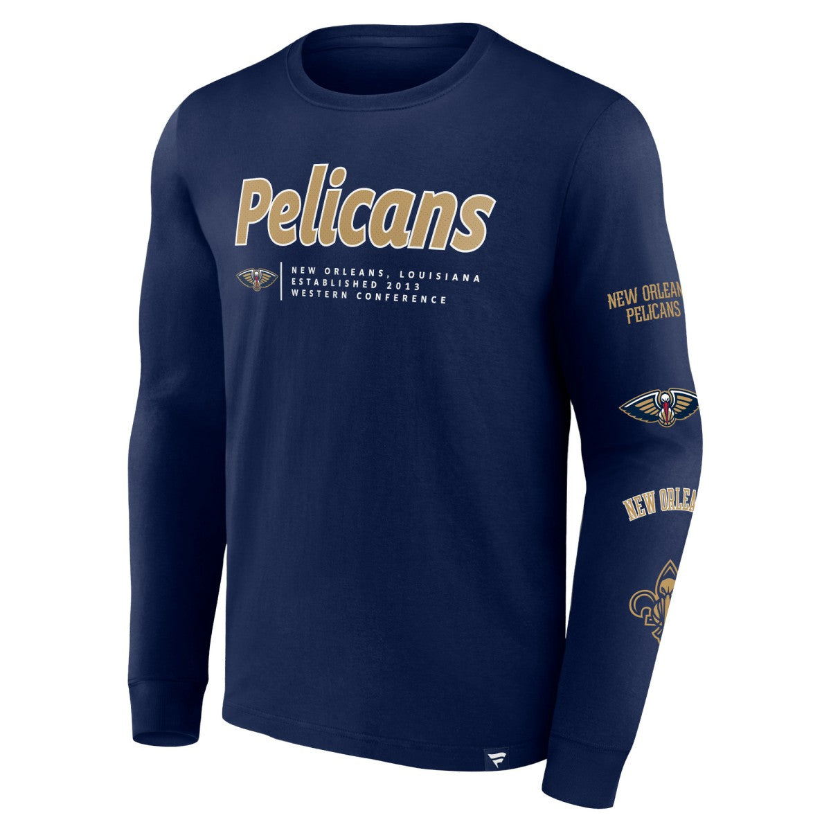 NBA New Orleans Pelicans Baseline Long Sleeve T-Shirt