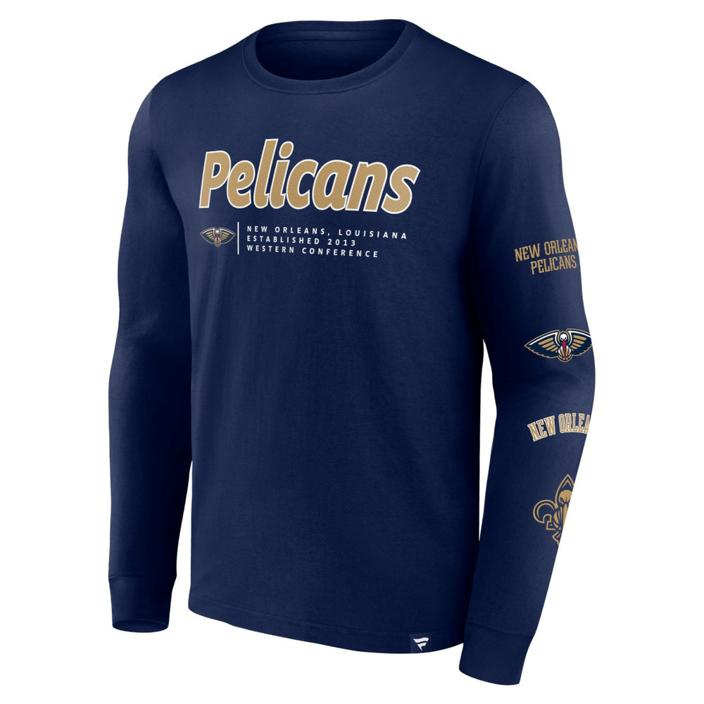 NBA New Orleans Pelicans Baseline Long Sleeve T-Shirt