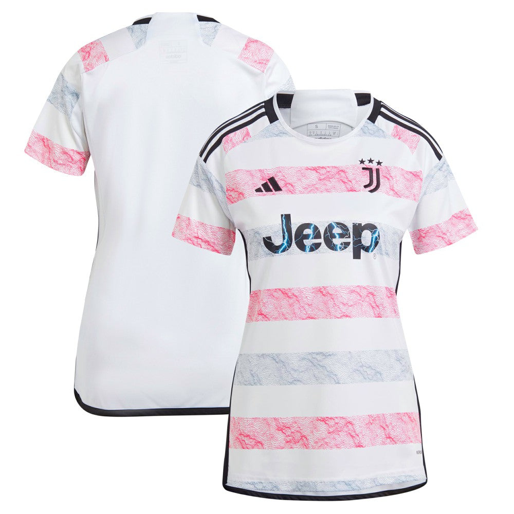 Juventus Women's 2023/24 Away Replica Jersey - Adidas White