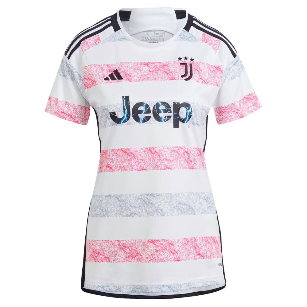 Juventus Women's 2023/24 Away Replica Jersey - Adidas White
