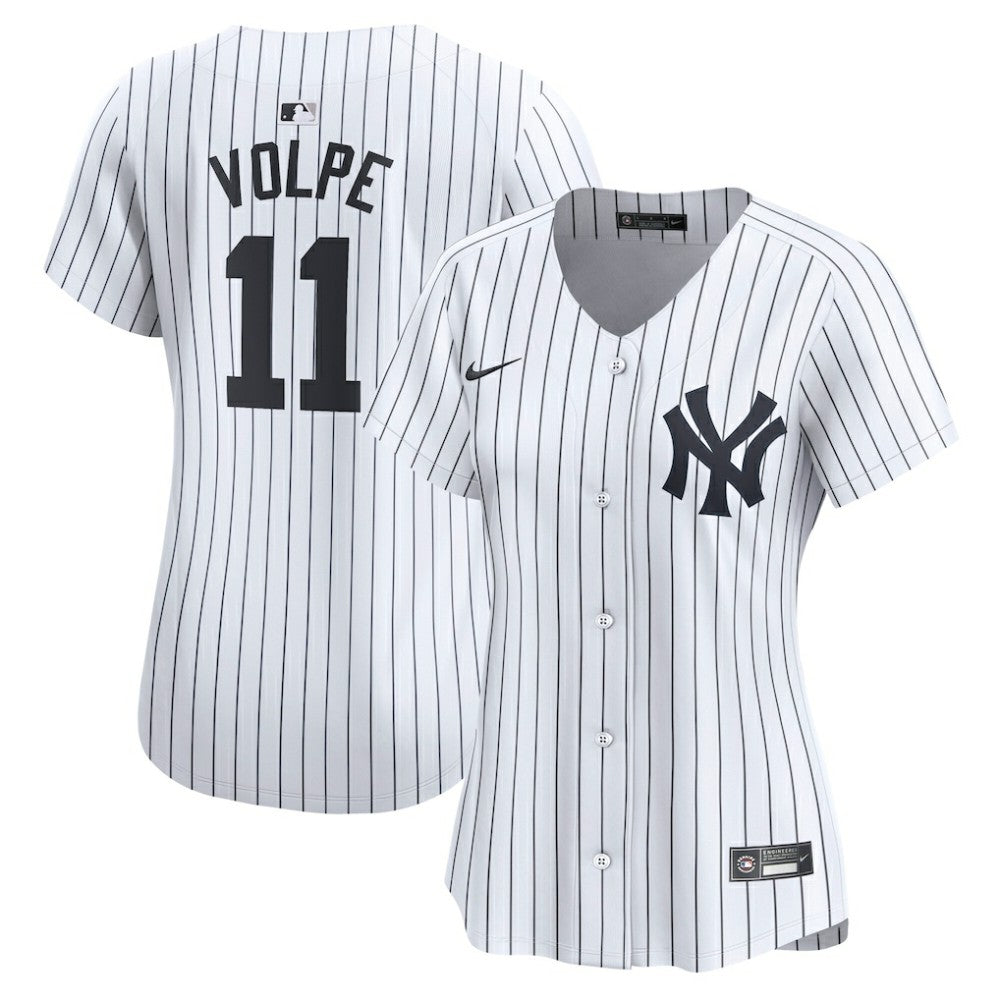 MLB Anthony Volpe New York Yankees Nike Women's Home Limited Player Jersey – White