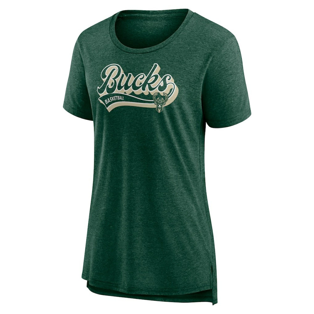 NBA Milwaukee Bucks Women's League Leader Tri-Blend T-Shirt