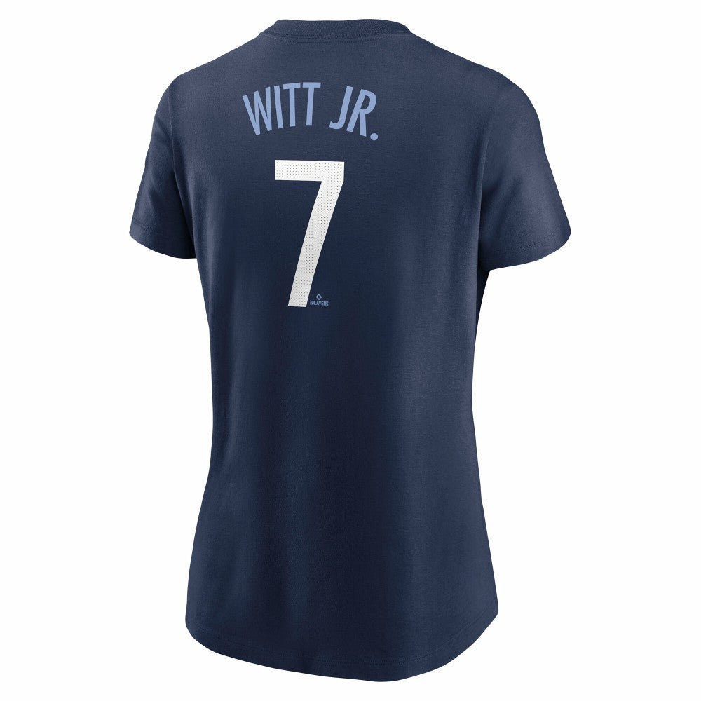 MLB Bobby Witt Jr. Kansas City Royals Nike Women's City Connect Fuse Name & Number T-Shirt