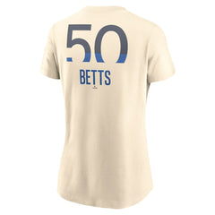 MLB Mookie Betts Los Angeles Dodgers Nike Women's 2024 City Connect Fuse Name & Number T-Shirt