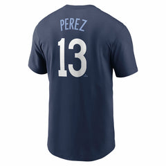 MLB Salvador Perez Kansas City Royals Nike 2024 City Connect Fuse Name & Number T-Shirt