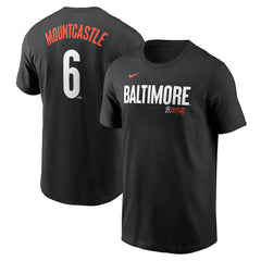 MLB Ryan Mountcastle Baltimore Orioles Nike City Connect Fuse Name & Number T-Shirt