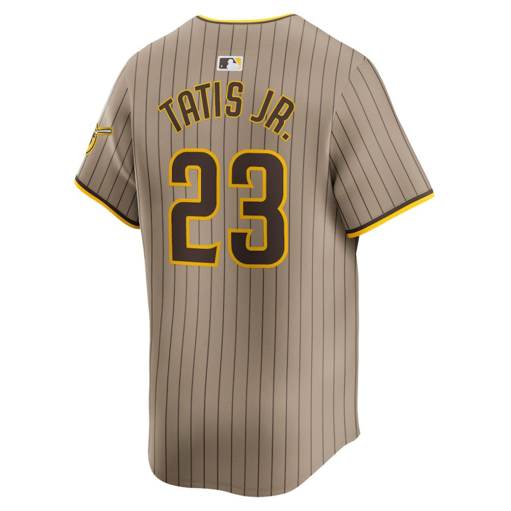 MLB Fernando Tatis Jr. San Diego Padres Nike Alternate Limited Player Jersey – Tan
